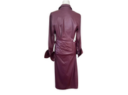 Jonathan Simkhai Mulberry Mara Draped Shirtdress